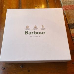 NWT Barbour Black Watch Tartan Scarf and Gloves